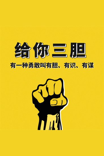 给你三胆：有一种勇敢叫有胆、有识、有谋 - cover