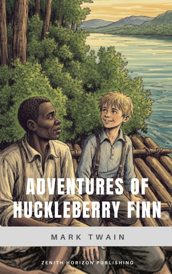 Adventures of Huckleberry Finn - A Journey Through Friendship Freedom and the American South - cover