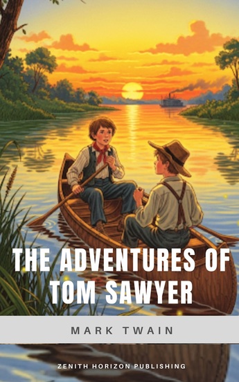 The Adventures of Tom Sawyer - Mark Twain's Timeless Tale of Mischief Friendship and Boyhood Adventure - cover