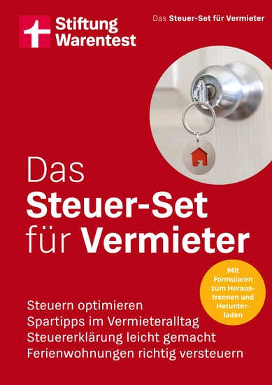 Das Steuer-Set für Vermieter - Ihr Finanzratgeber für vermietetes Wohneigentum - Steuern optimieren Spartipps im Vermieteralltag Steuererklärung leicht gemacht Ferienwohnungen richtig versteuern - cover