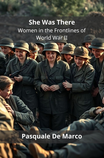 She Was There - Women in the Frontlines of World War II - cover