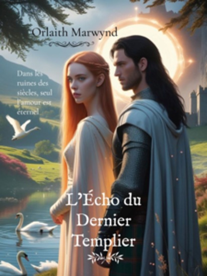 L’Écho du Dernier Templier - Dans les ruines des siècles seul l’amour est éternel - cover