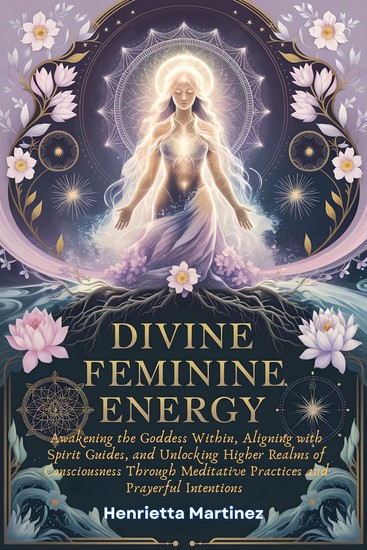 Divine Feminine Energy - Awakening the Goddess Within Aligning with Spirit Guides and Unlocking Higher Realms of Consciousness Through Meditative Practices and Prayerful Intentions - cover