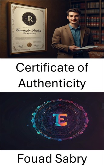 Certificate of Authenticity - Digital Proof of Ownership in the NFT Economy - cover