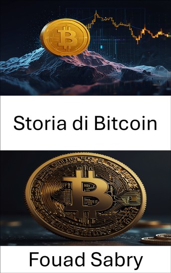 Storia di Bitcoin - L'ascesa dell'oro digitale e la ricerca della libertà finanziaria - cover
