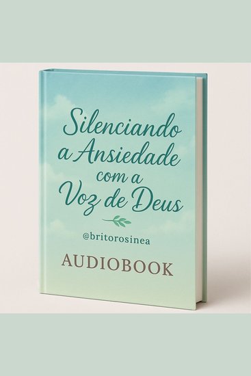 E-book Silenciando a Ansiedade com a Voz de Deus - Encontre paz interior com fé e propósito - cover