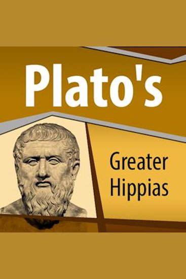 Plato's Greater Hippias - cover