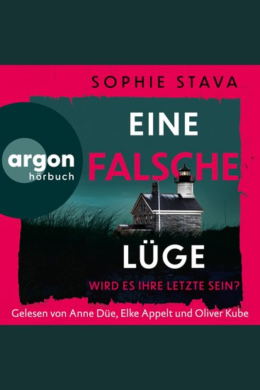 Eine falsche Lüge - Wird es ihre letzte sein? (Ungekürzte Lesung) - cover
