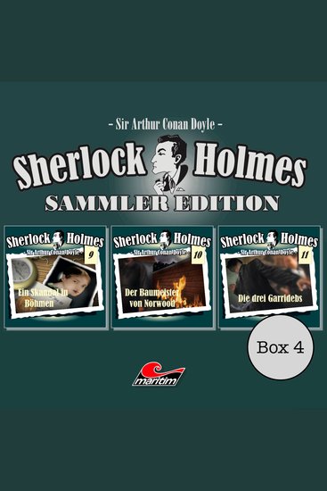 Sherlock Holmes - Die Originale Box 4: Sammler Edition (ungekürzt) - cover