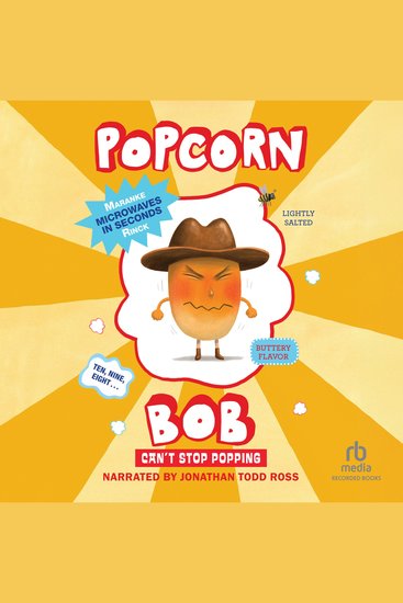 Popcorn Bob Can't Stop Popping - cover