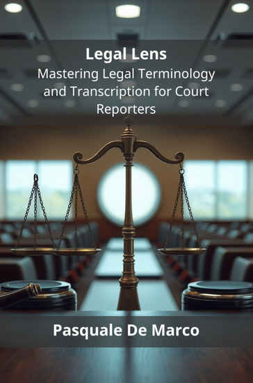 Legal Lens - Mastering Legal Terminology and Transcription for Court Reporters - cover