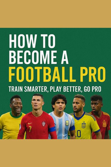 How To Become A Football Pro - Train Smarter Play Better Go Pro - cover