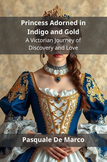 Princess Adorned in Indigo and Gold - A Victorian Journey of Discovery and Love - cover