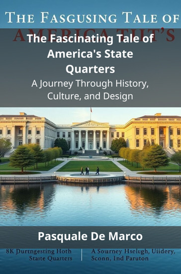 The Fascinating Tale of America's State Quarters - A Journey Through History Culture and Design - cover