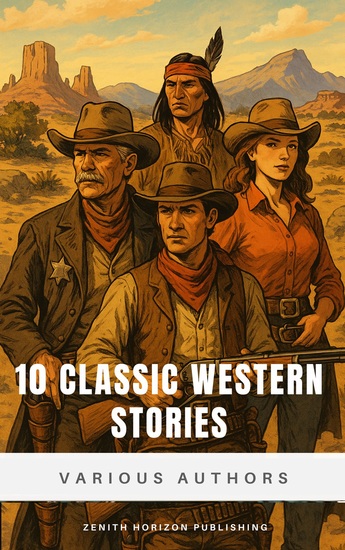 10 Classics Western Stories - 10 Gunsmoke Legends: A Treasury of Classic Western Tales - cover