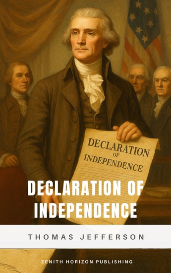 Declaration of Independence - America's Founding Manifesto by Thomas Jefferson - cover