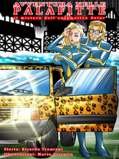 Avventura nelle palafitte - fumetto a colori - cover