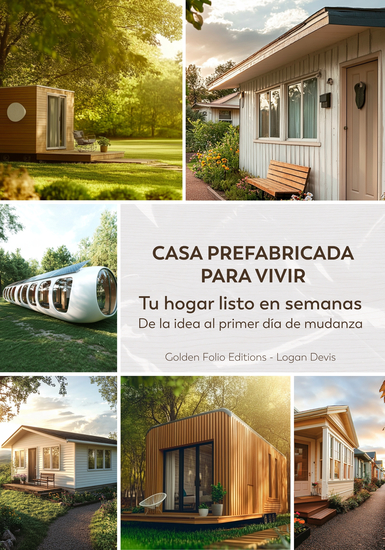 Casa prefabricada para vivir - Tu hogar listo en semanas de la idea al primer día de mudanza - cover