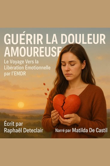 GUÉRIR LA DOULEUR AMOUREUSE - Le Voyage Vers la Libération Émotionnelle par l'EMDR - cover