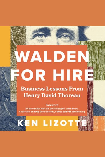 Walden for Hire - Business Lessons from Henry David Thoreau - cover