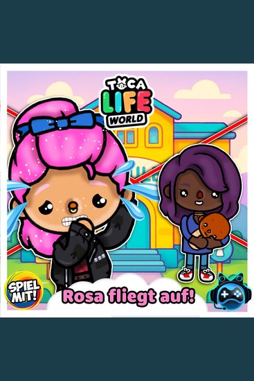 Rosa fliegt auf! - Toca Boca Story - cover