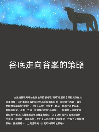 谷底走向谷峯的策略 - 繁體中文版 - cover