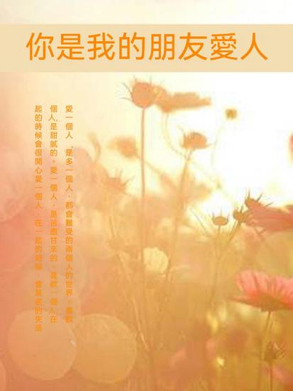 你是我的朋友愛人 - 繁體中文版 - cover