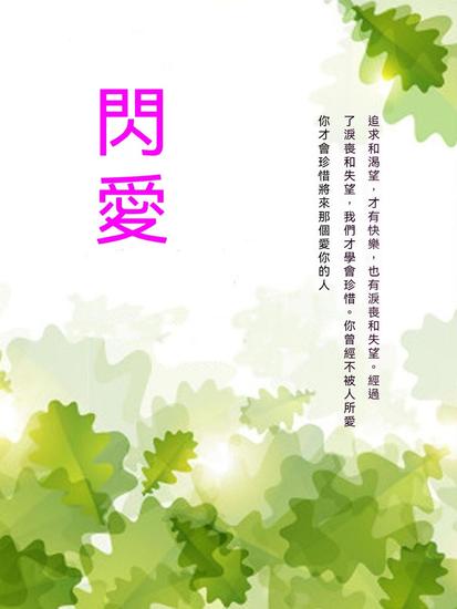 閃愛 - 繁體中文版 - cover