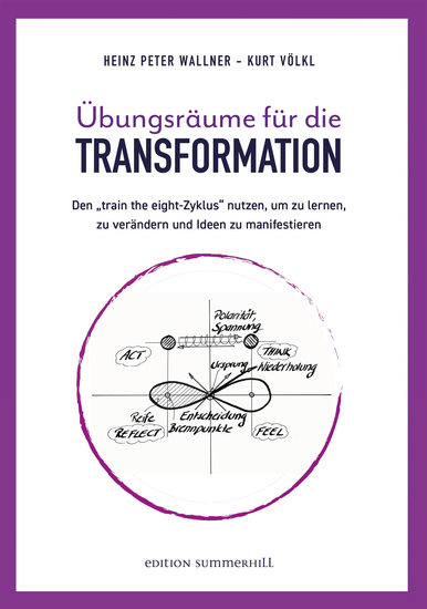 Übungsräume für die TRANSFORMATION - Den „train the eight-Zyklus“ nutzen um zu lernen zu verändern und Ideen zu manifestieren - cover