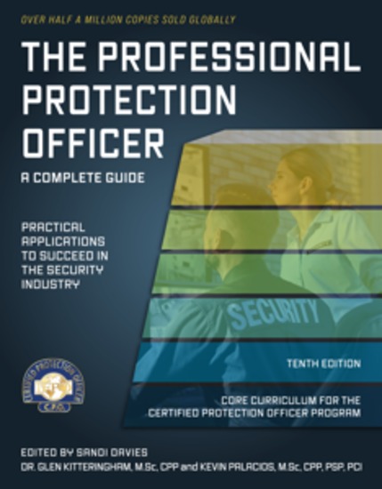 The Professional Protection Officer - A Complete Guide - cover