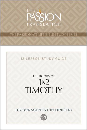 TPT The Books of 1 & 2 Timothy - 12-Lesson Study Guide - cover