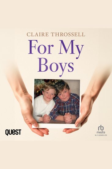 For My Boys - cover