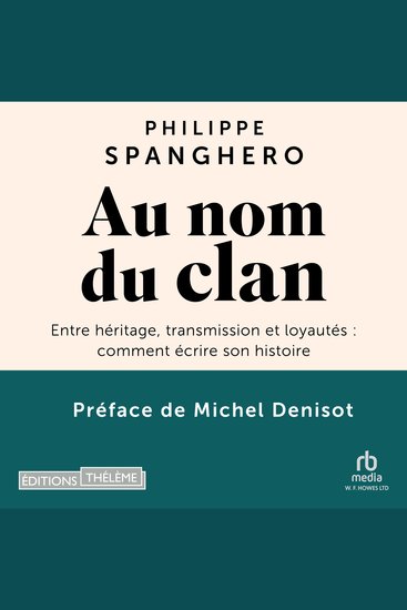 Au nom du clan - cover