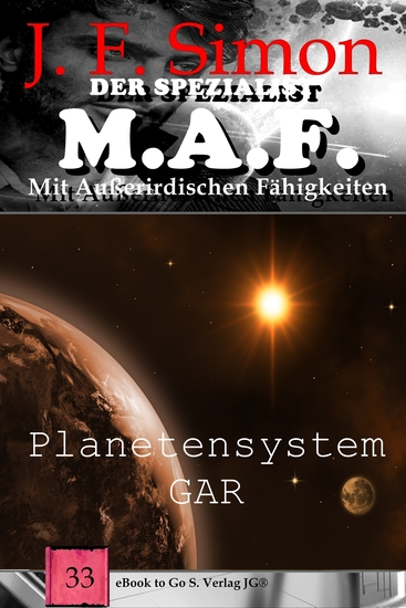 Planetensystem GAR (Der Spezialist MAF 33) - cover