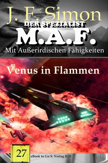 Venus in Flammen (Der Spezialist MAF 27) - cover