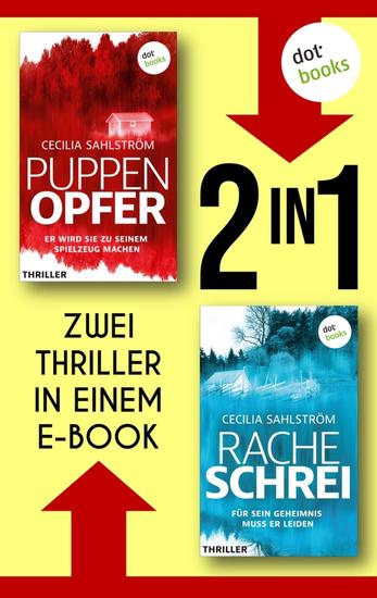 Puppenopfer & Racheschrei - Zwei Krimis in einem eBook - cover