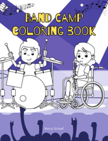 Band Camp Coloring Book - cover