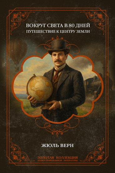 Вокруг света в восемьдесят дней Путешествие к центру Земли - cover