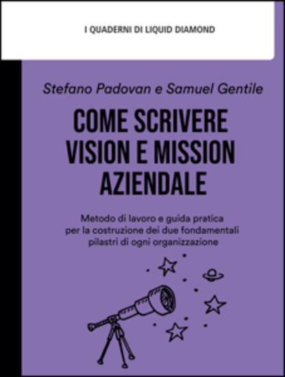 Come scrivere Vision e Mission aziendale - Metodo di lavoro e guida pratica per la costruzione dei due fondamentali pilastri di ogni organizzazione - cover