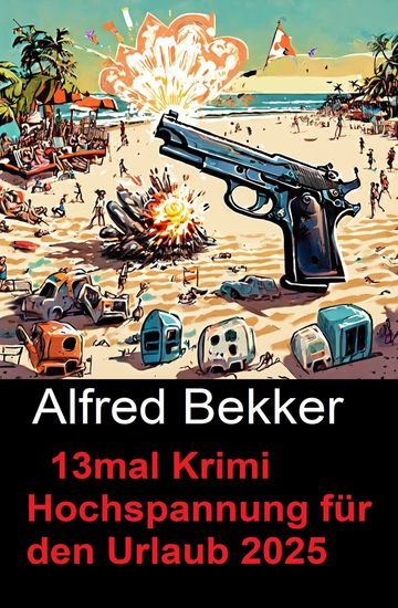 13mal Krimi Hochspannung für den Urlaub 2025 - cover