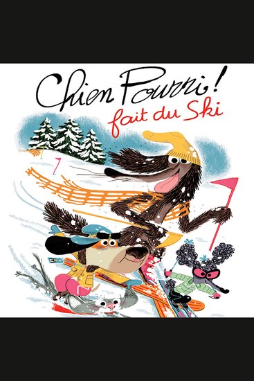 Chien Pourri fait du ski - cover