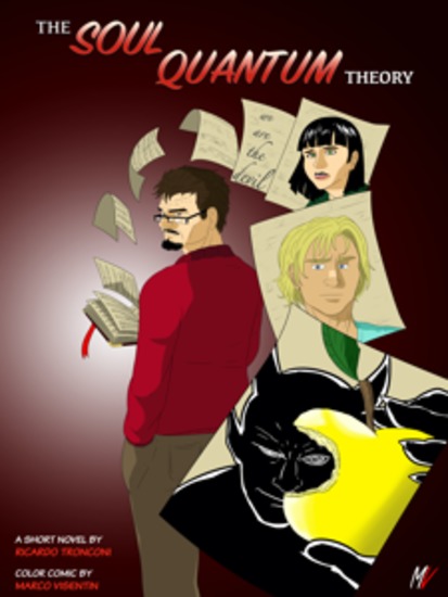 The soul quantum theory - colored comic and short novel - cover