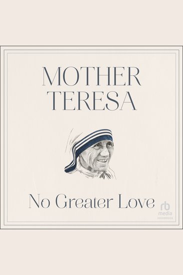 No Greater Love - cover