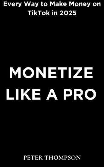 Monetize like a Pro - Every Way to Make Money on TikTok in 2025 - cover