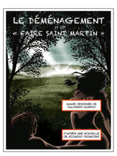 Le déménagement - bande dessinée - cover