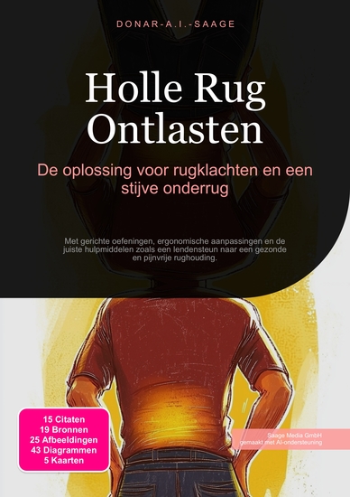 Holle Rug Ontlasten - De oplossing voor rugklachten en een stijve onderrug - cover