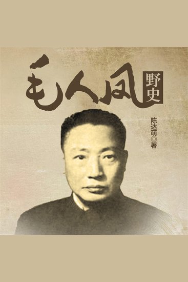 毛人凤野史 - cover