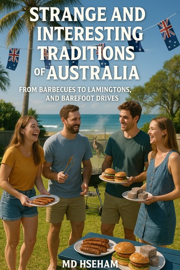 Strange and Interesting Traditions of Australia - From Barbecues to Lamingtons and Barefoot Drives - cover