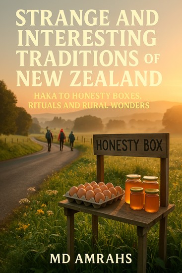 Strange and Interesting Traditions of New Zealand - Haka to Honesty Boxes Rituals and Rural Wonders - cover