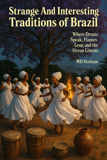 Strange And Interesting Traditions of Brazil - Where Drums Speak Flames Leap and the Ocean Listens - cover
